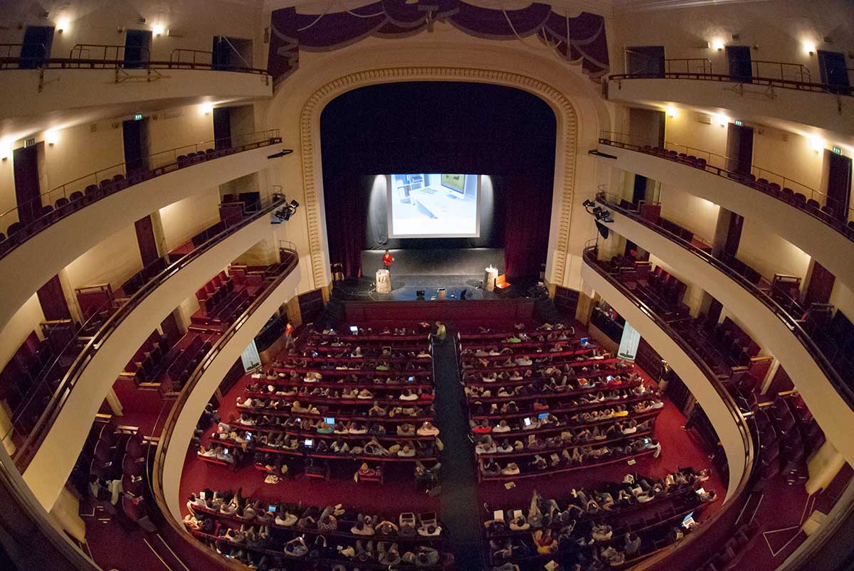 Inside Teatro Duse